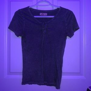 Acid-Washed Hollister Tee